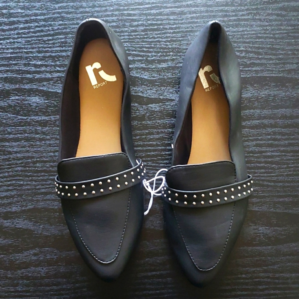 Report Faux Leather Flats Size 7w